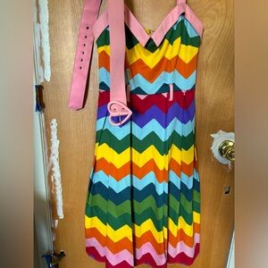 XS Retro Rainbow dress